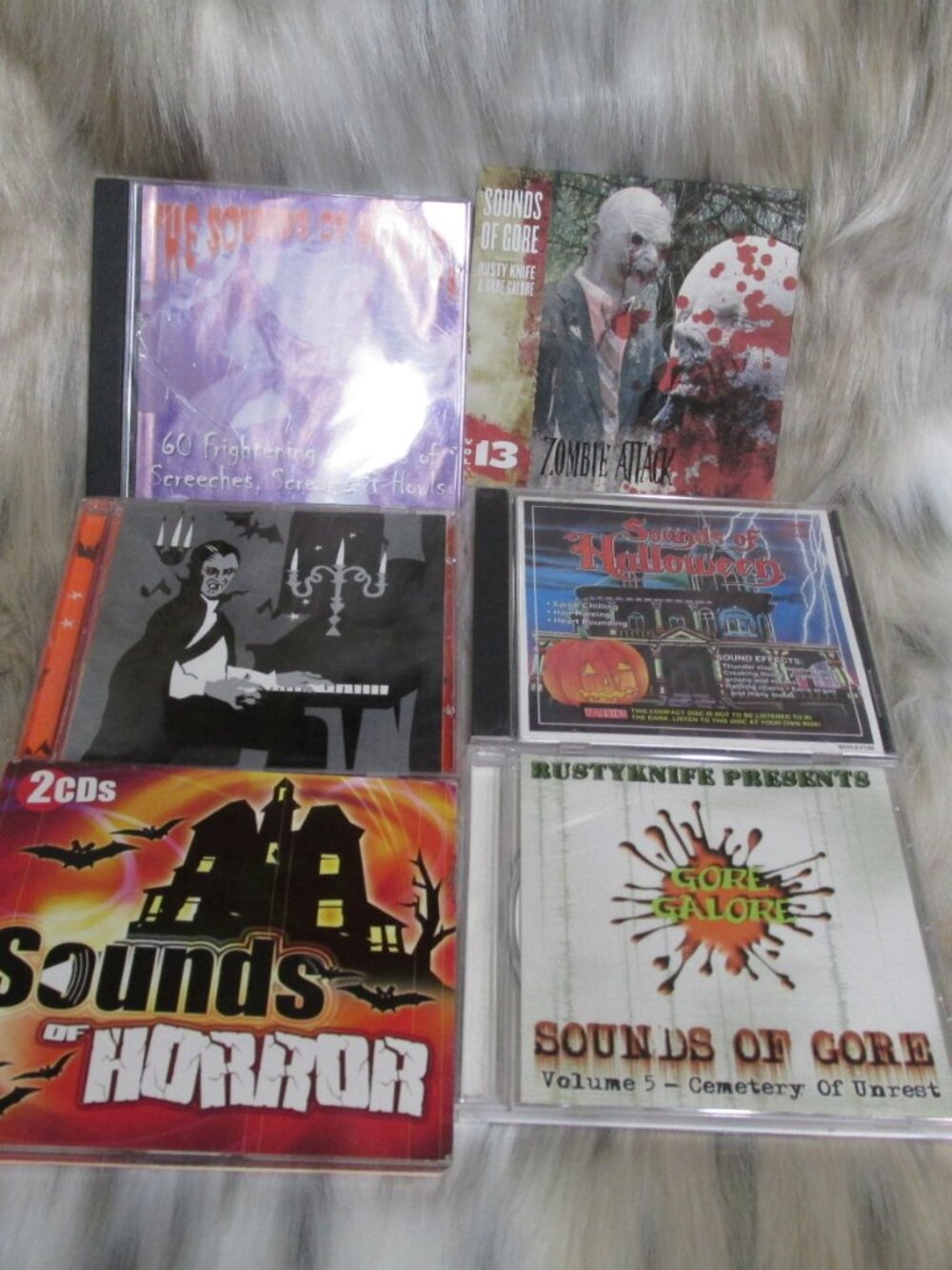 H33A-6 Halloween themed CDs Songs & Sounds